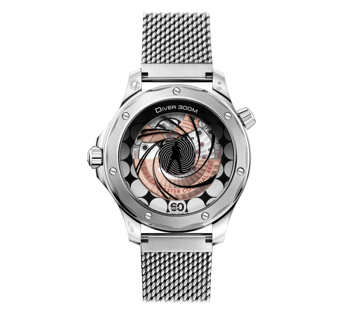 Omega Seamaster Diver 18K Canopus Gold™ & Diamonds Men's Watch - Image 3