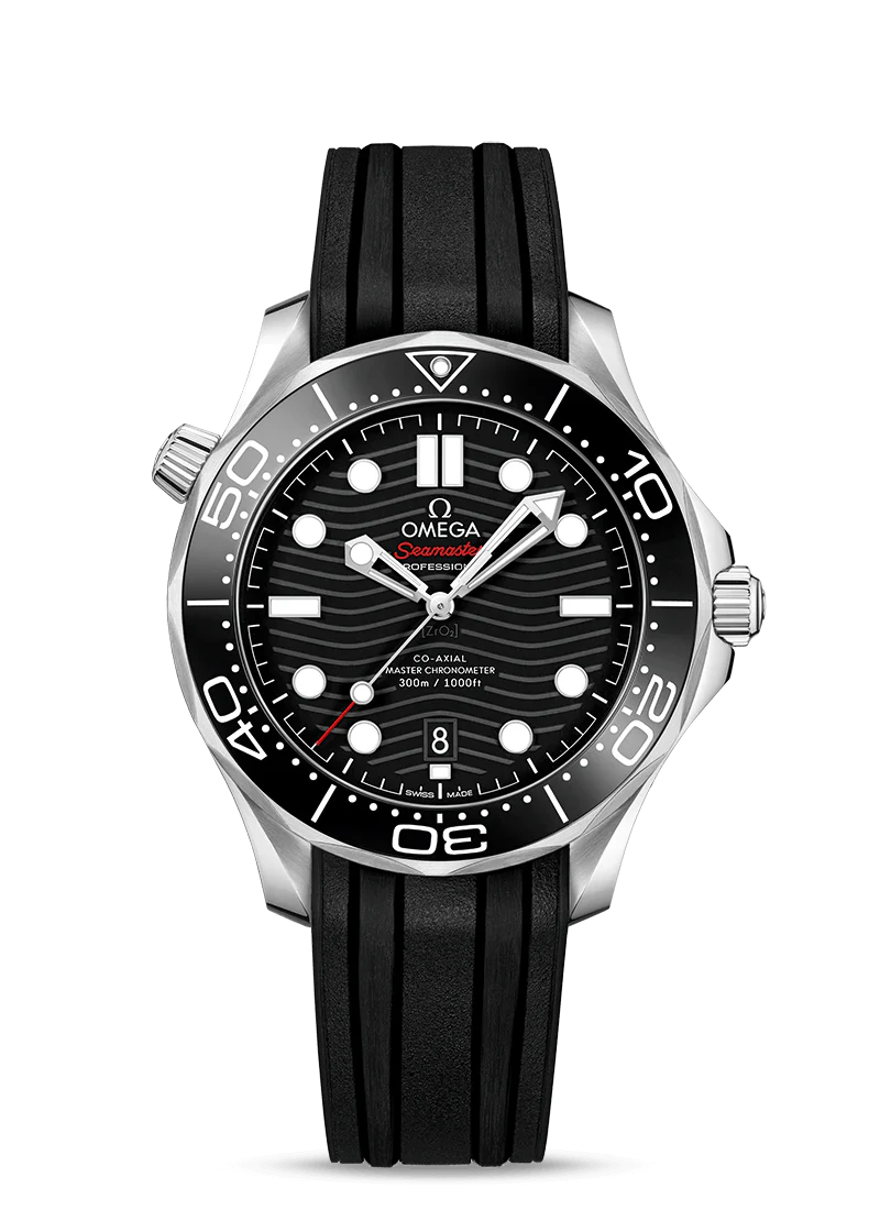 Omega Seamaster Diver Co-Axial Chronometer Stainless Steel Men's Watch