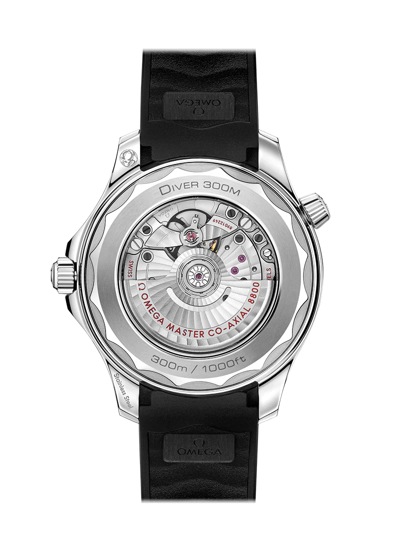 Omega Seamaster Diver Co-Axial Chronometer Stainless Steel Men's Watch - Image 2