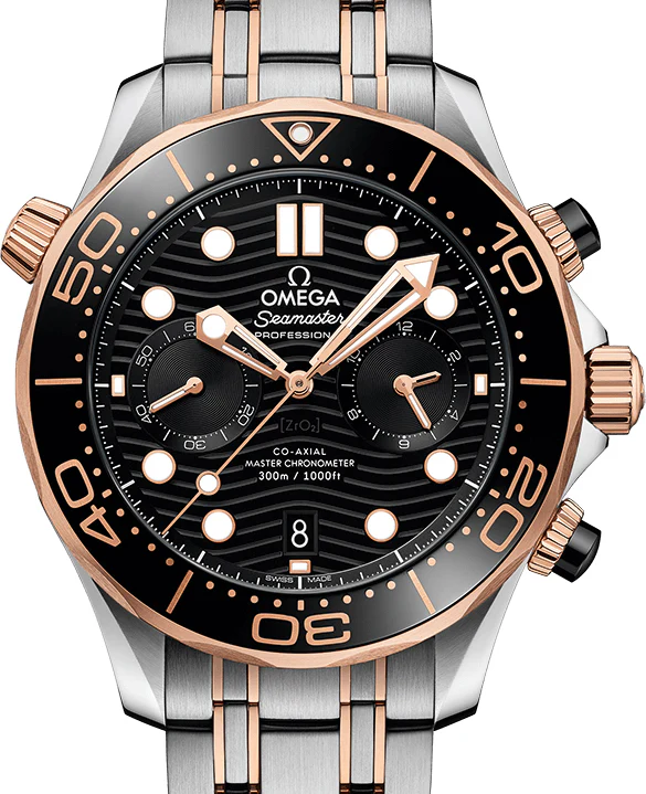 Omega Seamaster Diver Stainless steel & 18K Sedna™ gold Men's Watch - Image 2