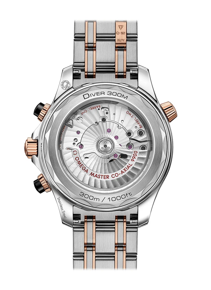 Omega Seamaster Diver Stainless steel & 18K Sedna™ gold Men's Watch - Image 3