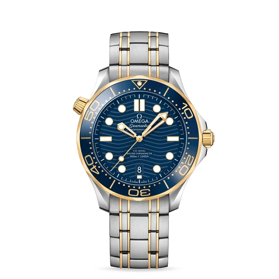 Omega Seamaster Diver Stainless steel & 18K Yellow Gold Men's Watch