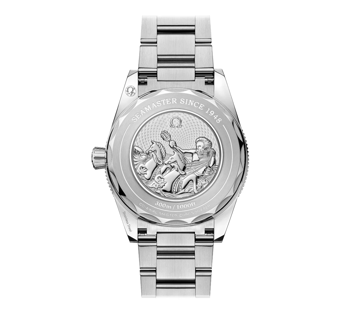 Omega Seamaster Heritage Co‑Axial Master Chronometer Stainless steel & Ceramic Men's Watch - Image 3