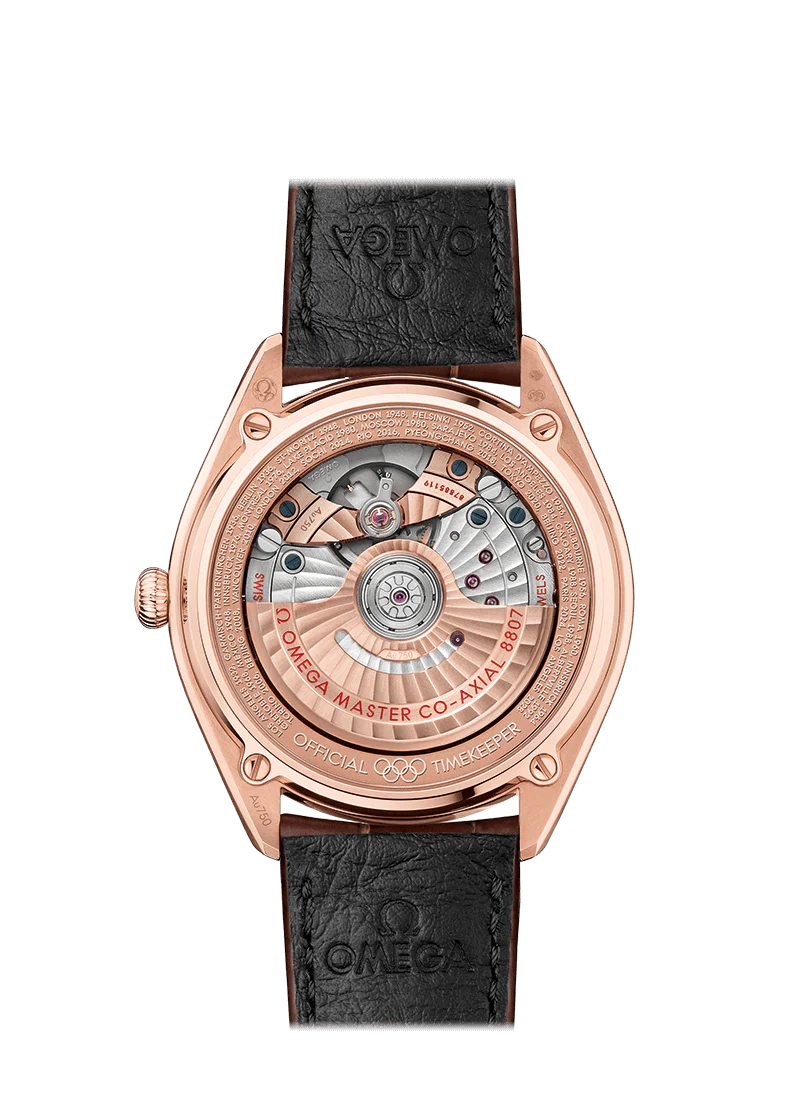 Omega Seamaster Heritage Olympic Co-Axial Master Chronometer 18K Sedna™ gold Men's Watch - Image 2