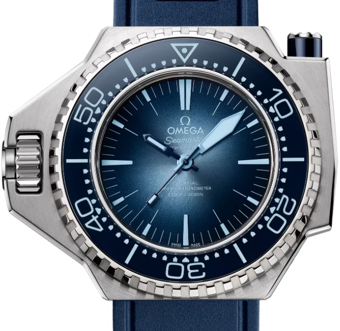 Omega Seamaster Heritage Ploprof 1200m Co-Axial Master Chronometer O-Omegasteel Men's Watch - Image 2