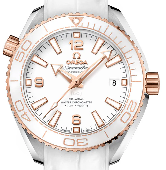 Omega Seamaster Planet Ocean Co‑Axial Master Chronometer 18K Sedna™ gold Lady's Watch - Image 2
