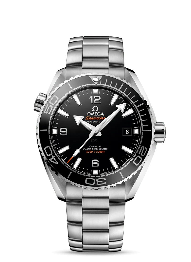 Omega Seamaster Planet Ocean Co-Axial Master Chronometer Stainless Steel Men's Watch