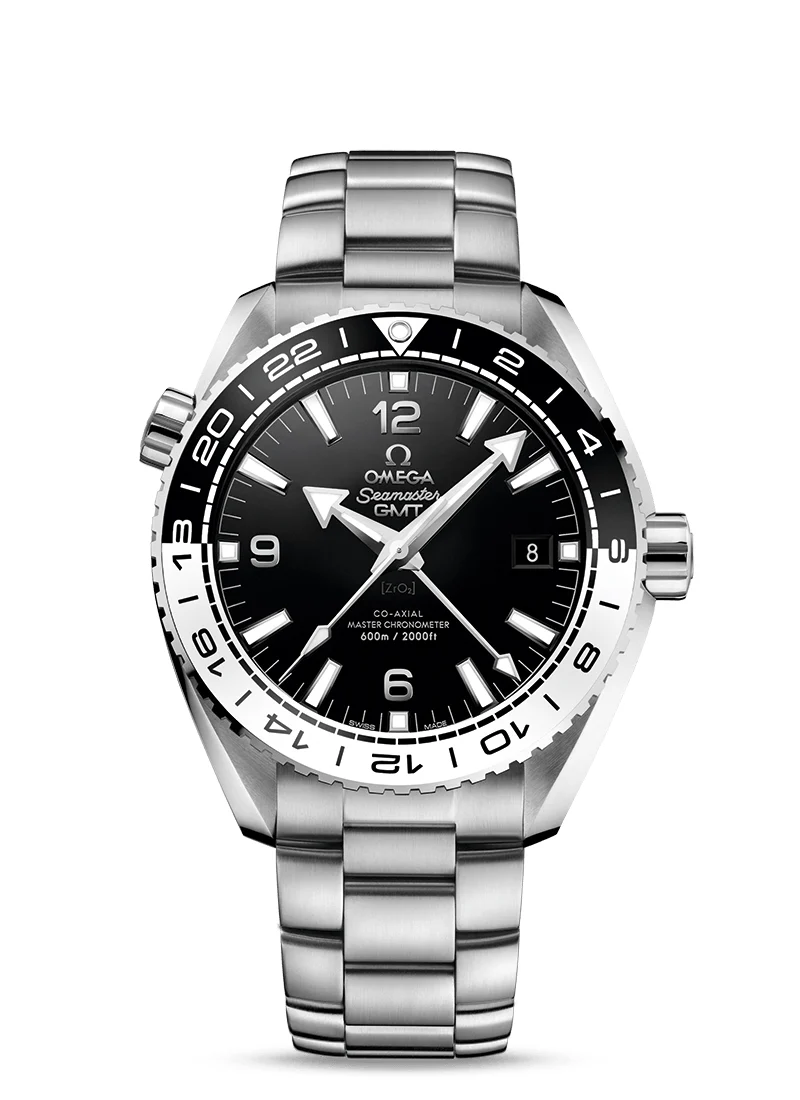 Omega Seamaster Planet Ocean Master Chronometer GMT Stainless steel & Ceramic Men's Watch