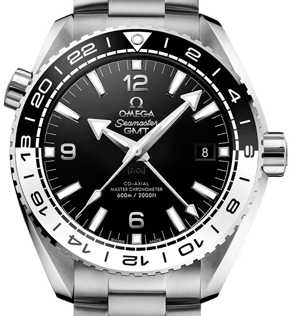 Omega Seamaster Planet Ocean Master Chronometer GMT Stainless steel & Ceramic Men's Watch - Image 2