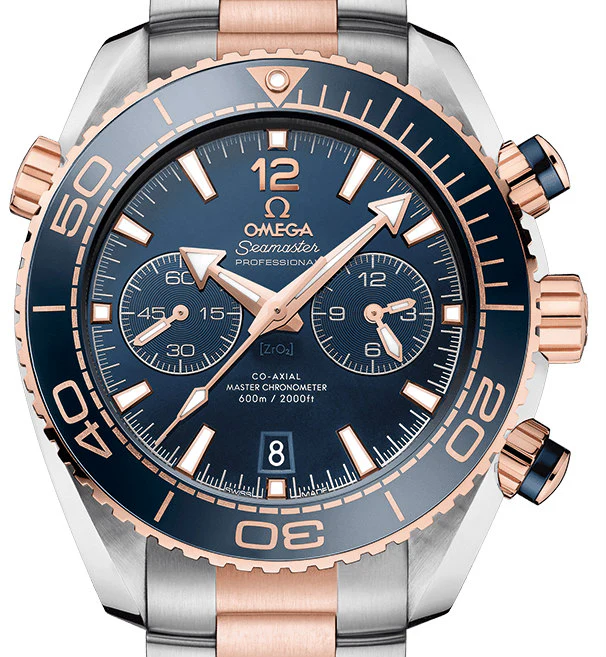 Omega Seamaster Planeta Ocean Chronograph Stainless steel & 18K Sedna™ gold & Ceramic Men's Watch - Image 2