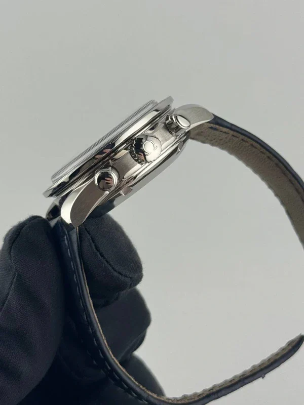 Omega Speedmaster 38 Co-Axial Chronograph Stainless Steel & Diamonds Lady's Watch - Image 6