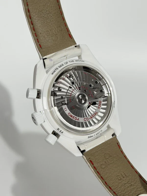 Omega Speedmaster Moonwatch White Side of the Moon Ceramic Men's Watch - Image 7
