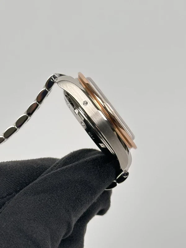 Omega Speedmaster Chronograph 18K Yellow Gold/Stainless Steel & Diamonds Lady's Watch - Image 5