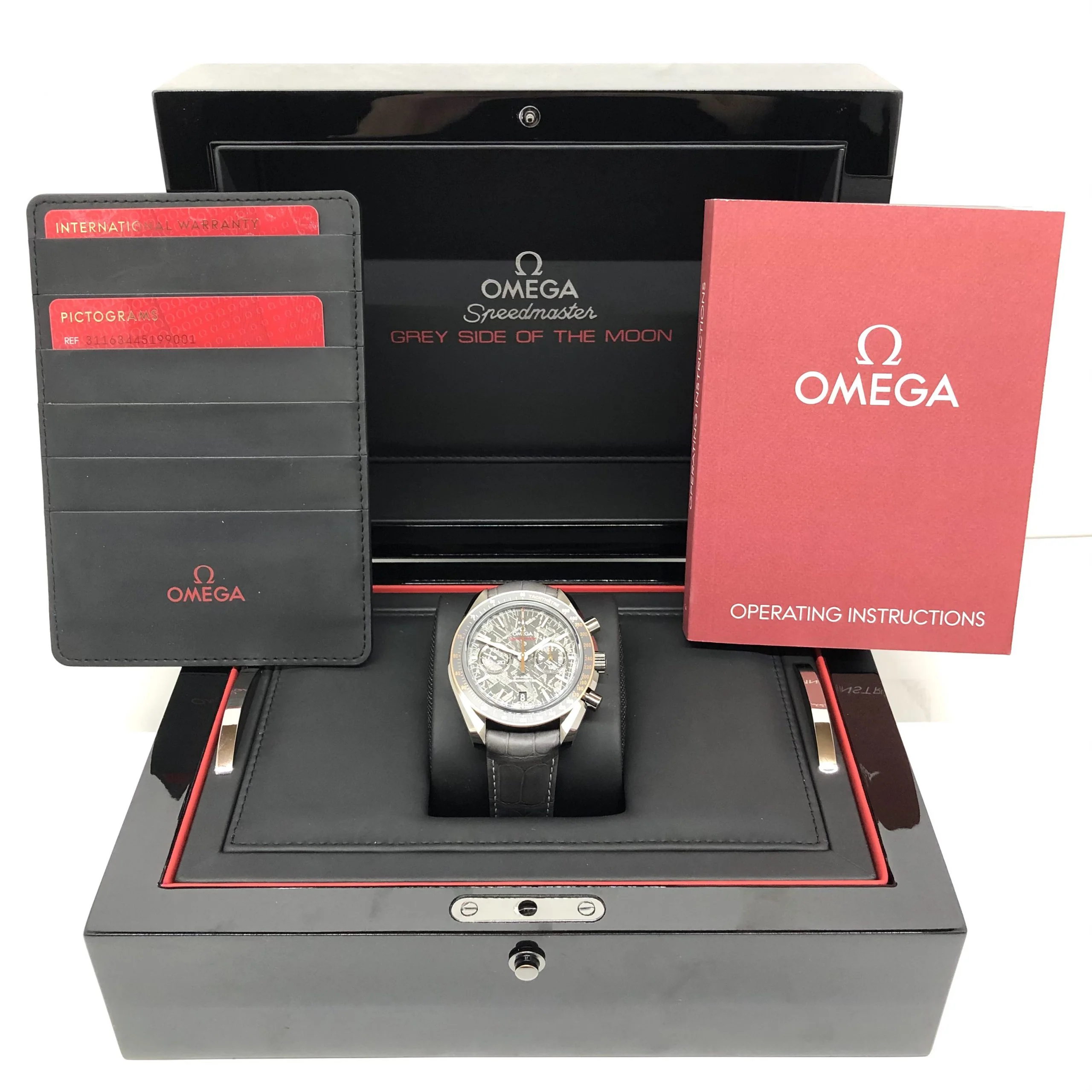 Omega Speedmaster Moonwatch Co-Axial “Meteorite” 18K Sedna™ Gold & Ceramic Men`s Watch - Image 7