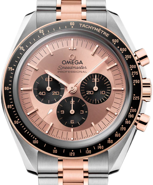Omega Speedmaster Moonwatch Professional Chronograph Stainless steel & 18K Sedna™ Gold & Ceramic Men's Watch - Image 2