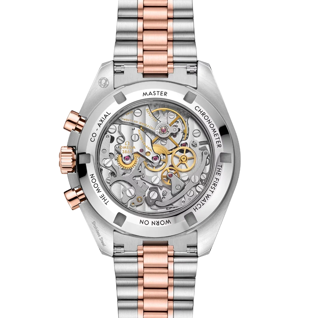 Omega Speedmaster Moonwatch Professional Chronograph Stainless steel & 18K Sedna™ Gold & Ceramic Men's Watch - Image 3