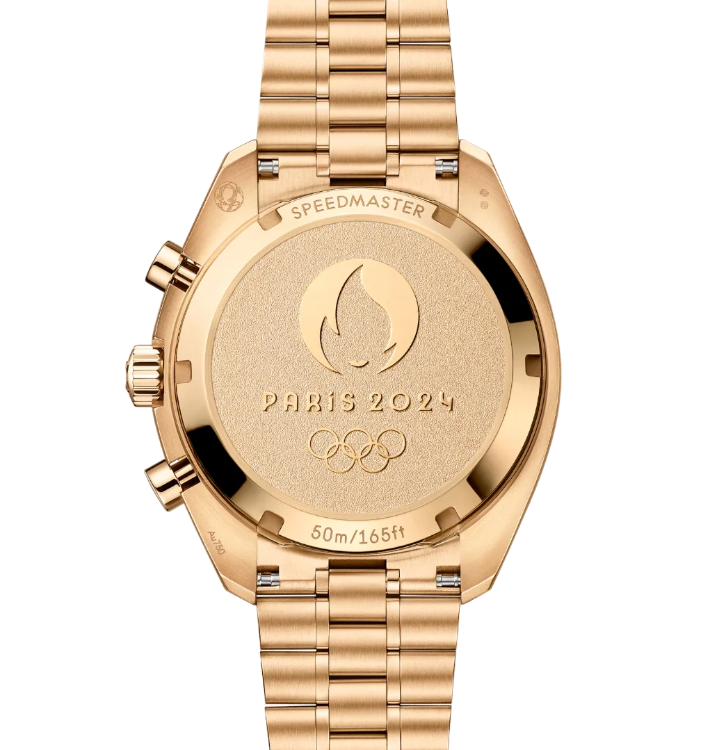 Omega Speedmaster Two Counters Chronograph 18K Moonshine™ Gold Men's Watch - Image 3