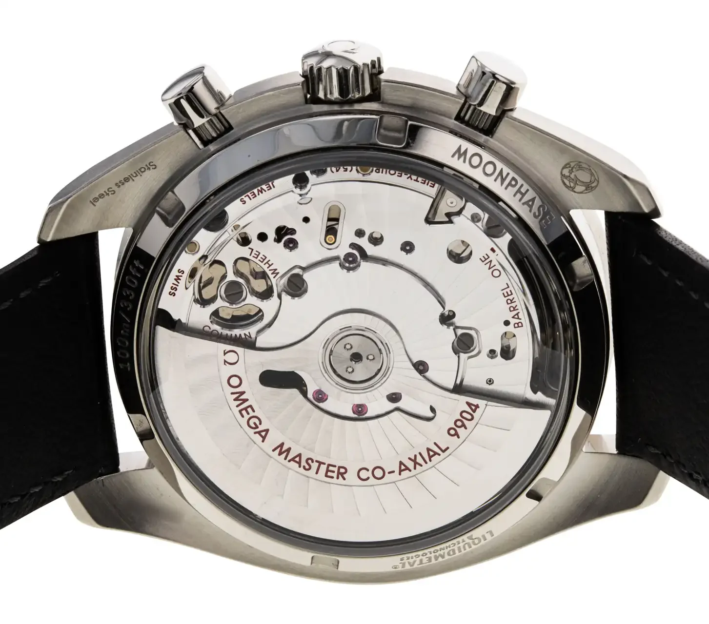 Omega Speedmaster Two Counters MoonPhase Stainless steel & Ceramic Men's Watch - Image 2