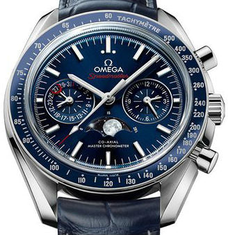 Omega Speedmaster Two Counters MoonPhase Stainless steel & Ceramic Men's Watch - Image 2