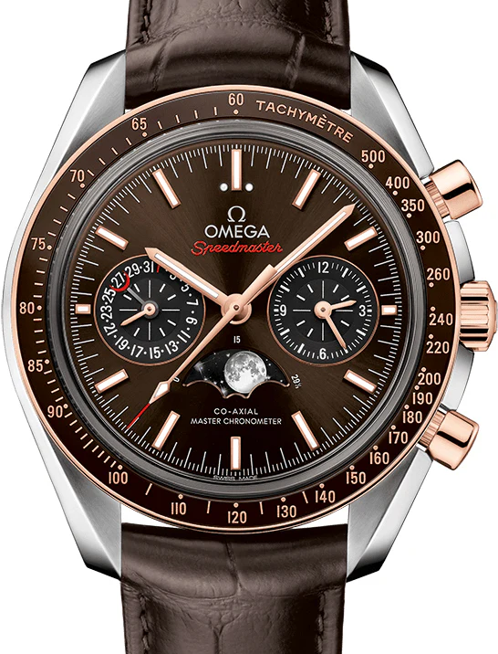 Omega Speedmaster Two Counters MoonPhase Stainless steel & Ceramic Men's Watch - Image 2