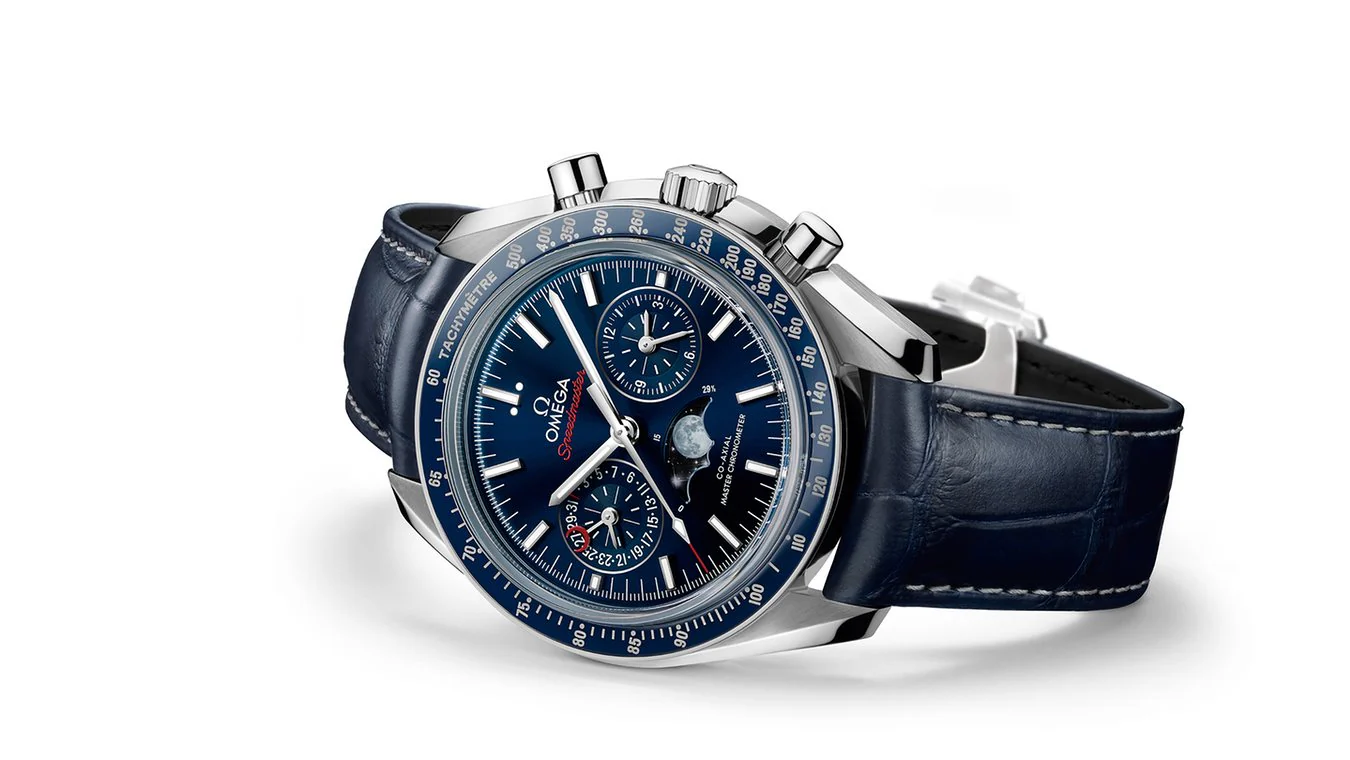 Omega Speedmaster Two Counters MoonPhase Stainless steel & Ceramic Men's Watch - Image 3