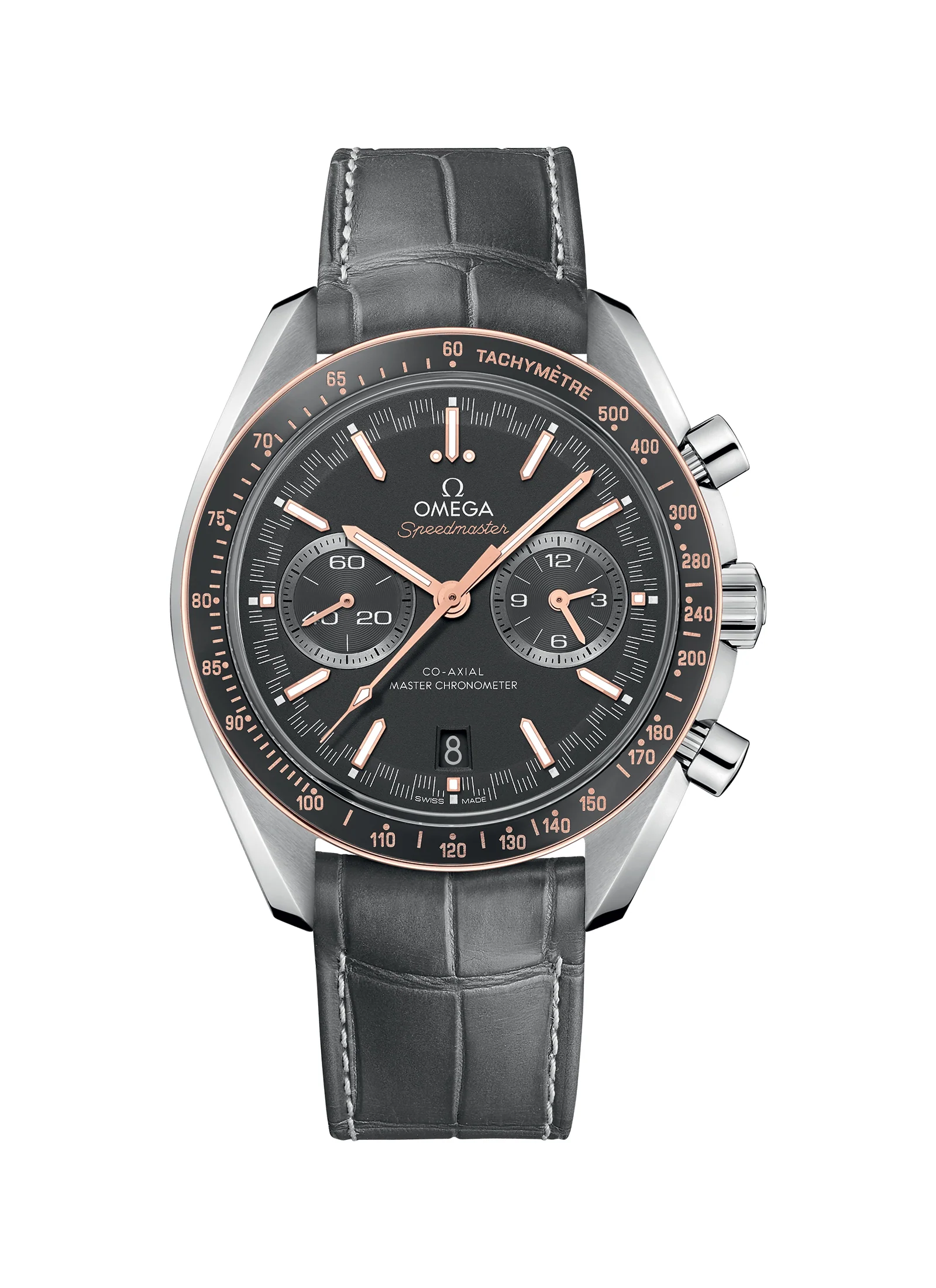 Omega Speedmaster Two Counters Racing Chronograph Stainless steel & 18K Sedna™ gold Men's Watch