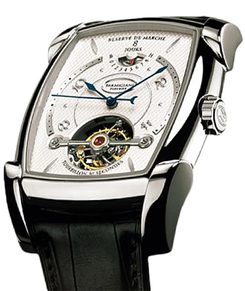 Parmigiani Fleurier Kalpa Forma XL Tourbillon 18K White Gold Men's Watch