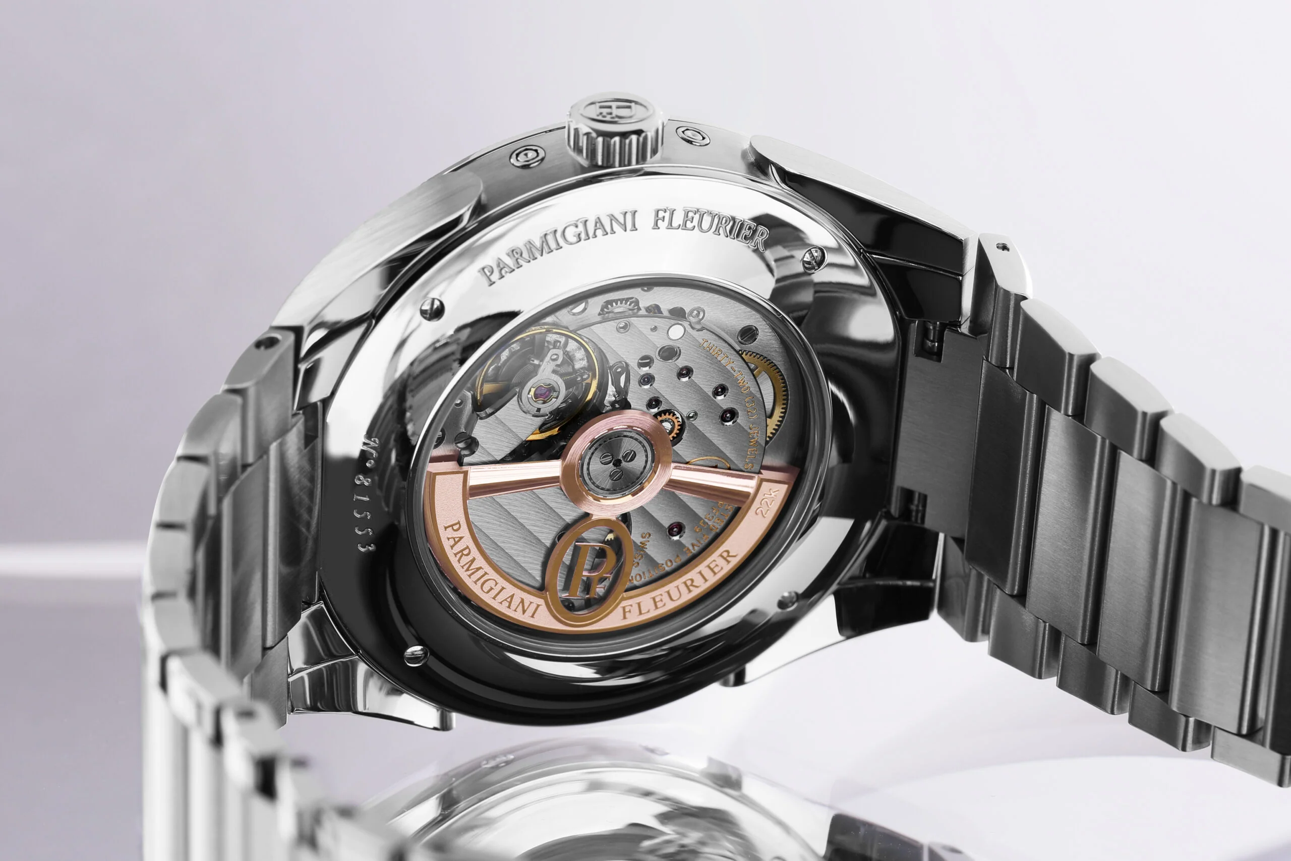 Parmigiani Fleurier Tonda PF Steel Platinum Men`s Watch - Image 2