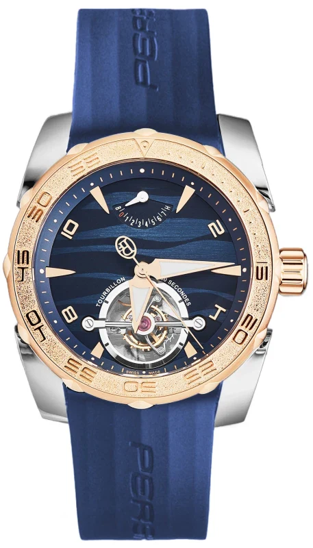 Parmigiani Fleurier Tourbillon Abyss Titanium & 18K Rose Gold Men's Watch