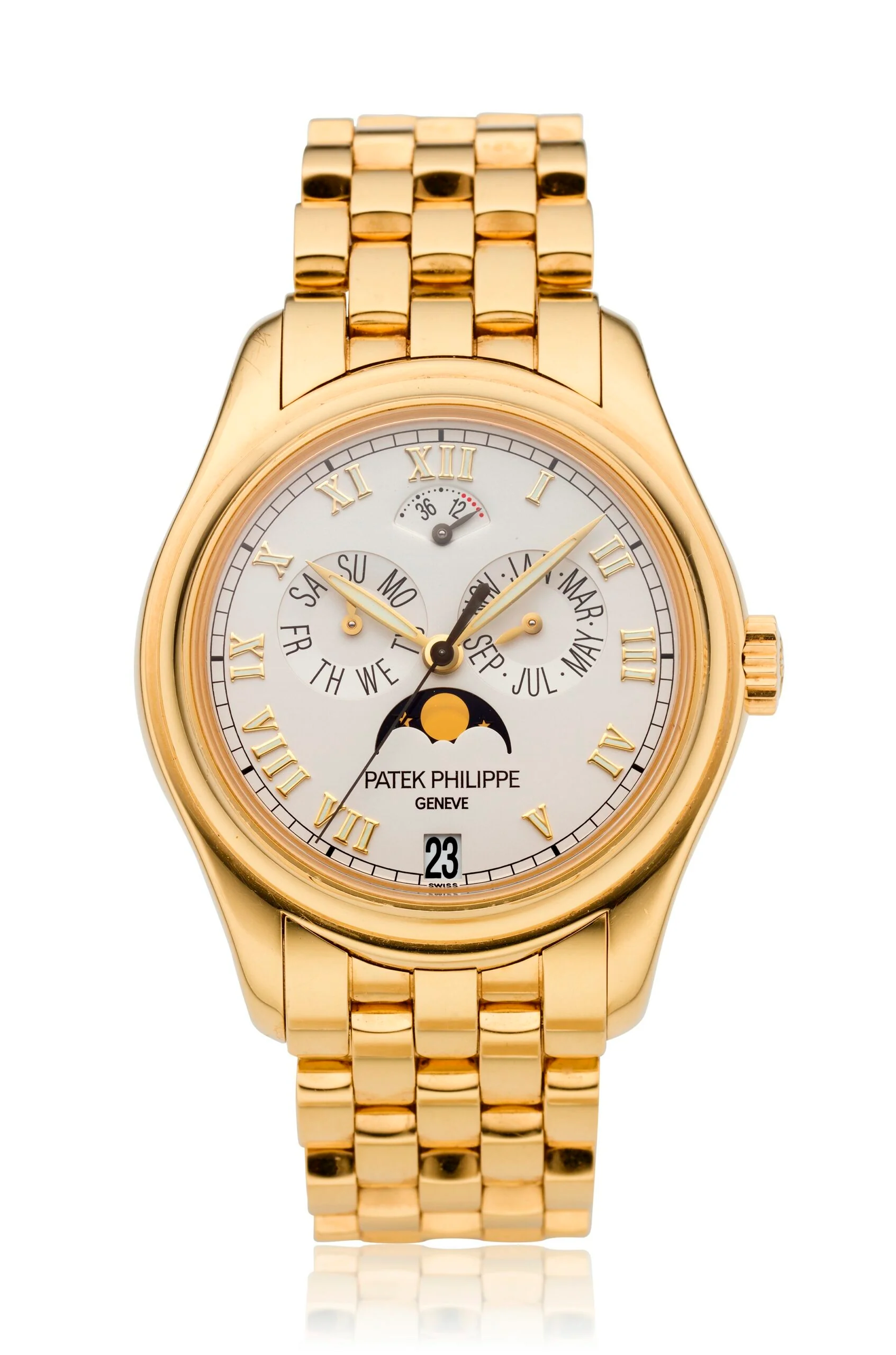 Patek Philippe Annual Calendar 18K Rose Gold Watch