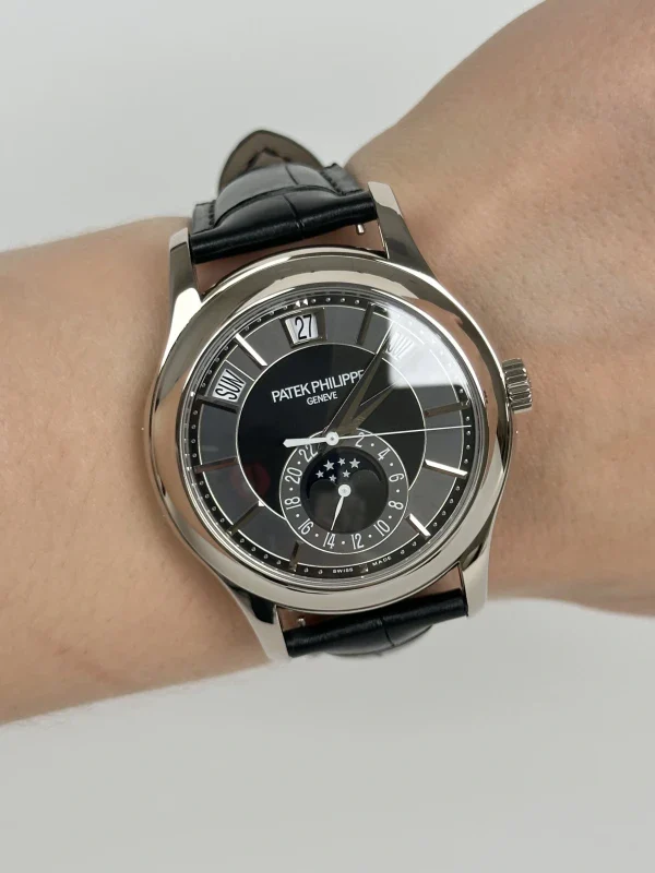 Patek Philippe Annual Calendar 18K White Gold Men’s Watch - Image 5