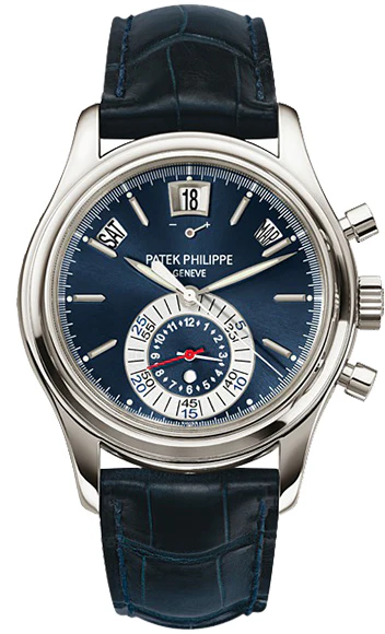 Patek Philippe Annual Calendar Chronograph 18K White Gold Men's Watch