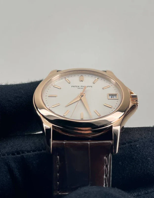 Patek Philippe Calatrava 18k Rose Gold Men's Watch - Image 5