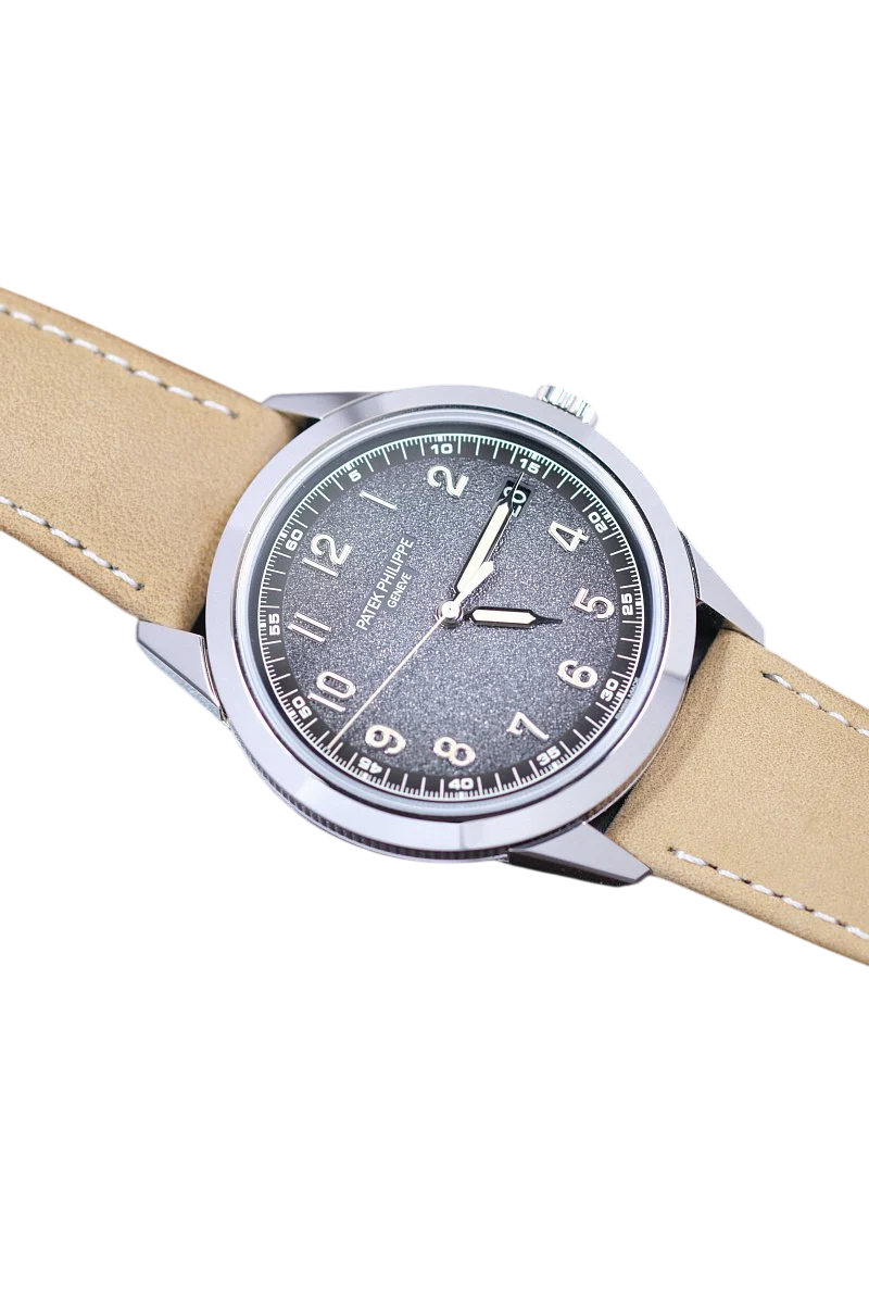 Patek Philippe Calatrava 18K Whte Gold Men's Watch - Image 5