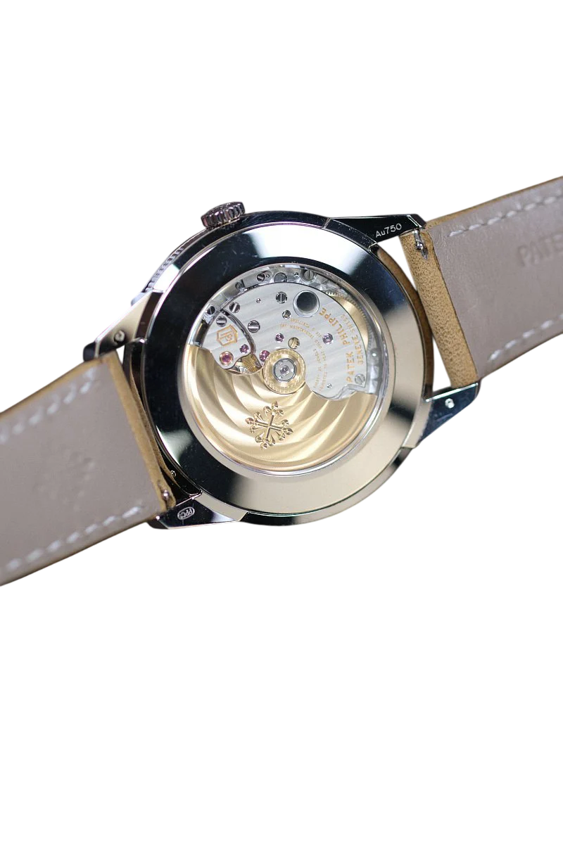 Patek Philippe Calatrava 18K Whte Gold Men's Watch - Image 6