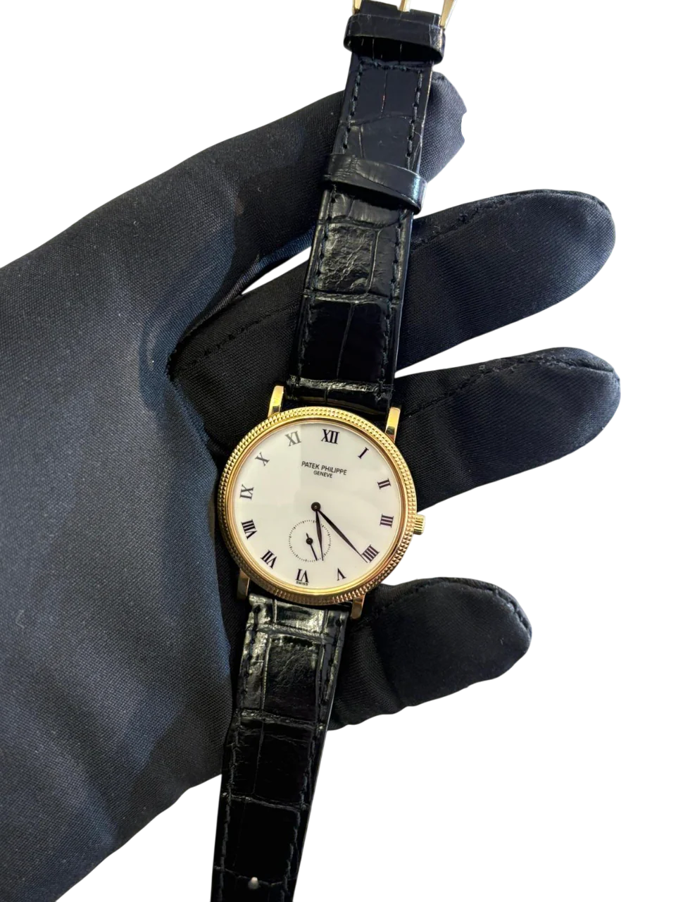 Patek Philippe Calatrava 18K Yellow Gold Men's Watch - Image 3
