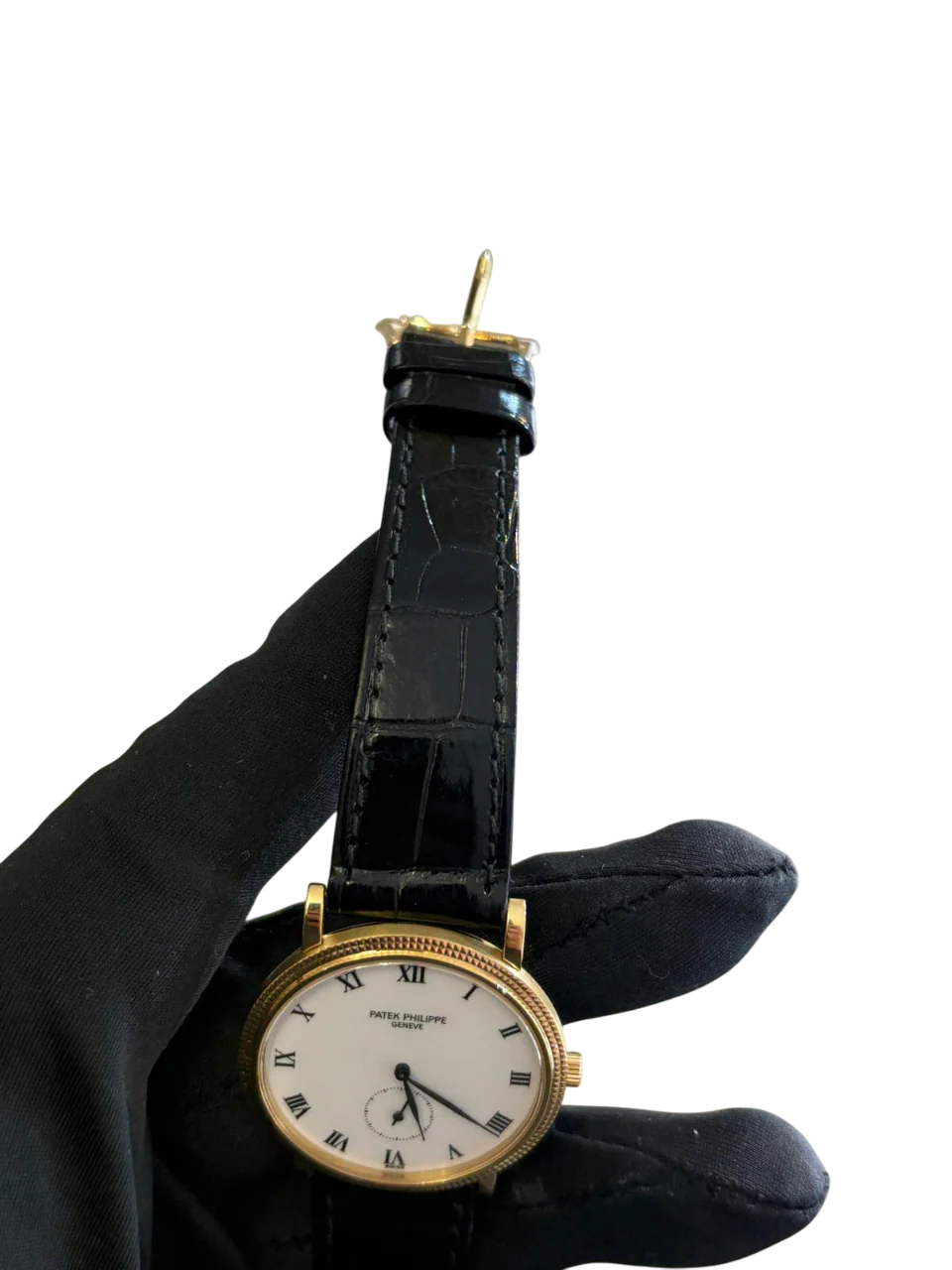 Patek Philippe Calatrava 18K Yellow Gold Men's Watch - Image 6