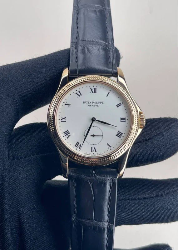 Patek Philippe Calatrava 18K Yellow Gold Unisex Watch - Image 2