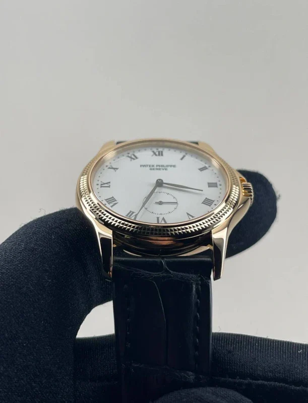 Patek Philippe Calatrava 18K Yellow Gold Unisex Watch - Image 5