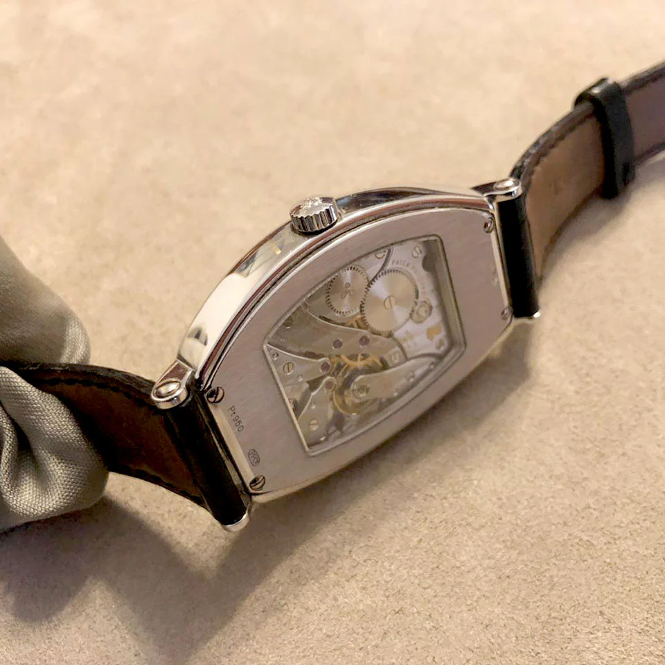 Patek Philippe Chronometro Gondolo Platinum Men`s Watch - Image 5