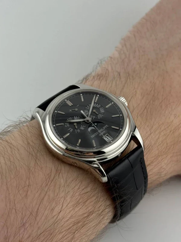Patek Philippe Complications Annual Calendar Platinum Men's Watch - Image 8