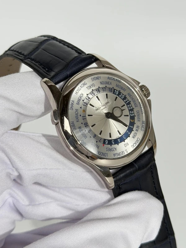 Patek Philippe Complications World Time 18K White Gold Men's Watch - Image 2