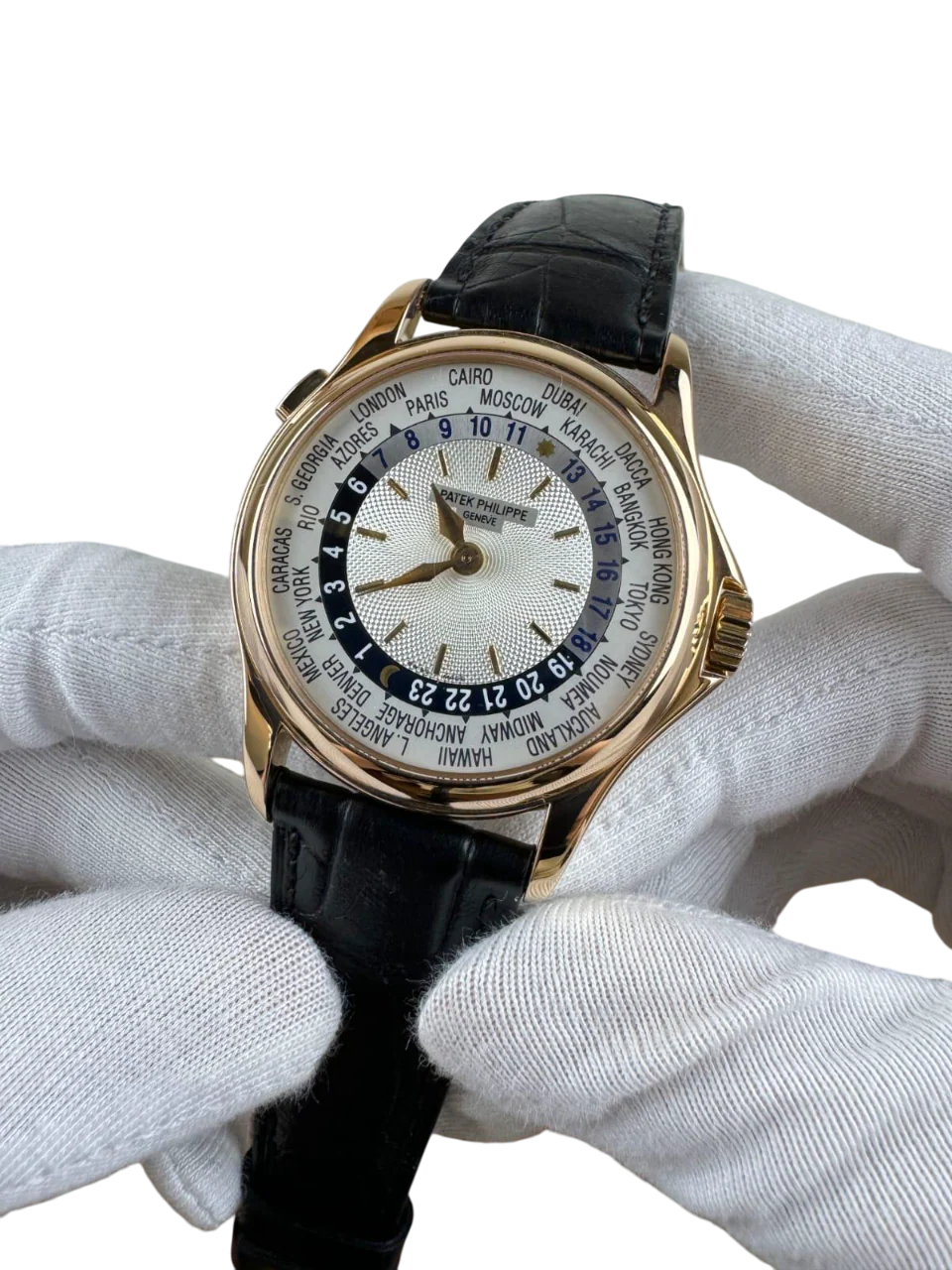 Patek Philippe Complications World Time 18K Yellow Gold Men's Watch - Image 2