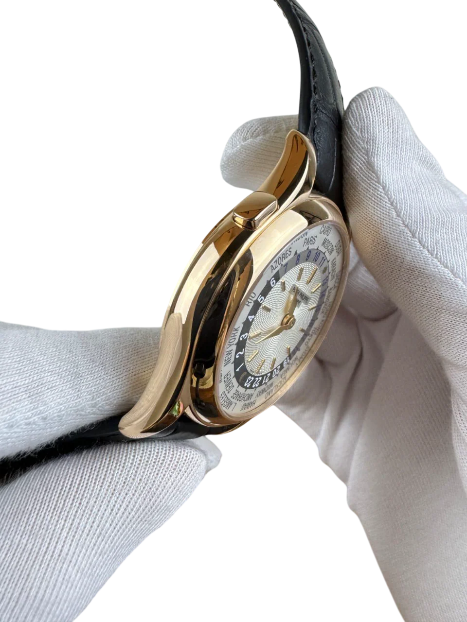 Patek Philippe Complications World Time 18K Yellow Gold Men's Watch - Image 3