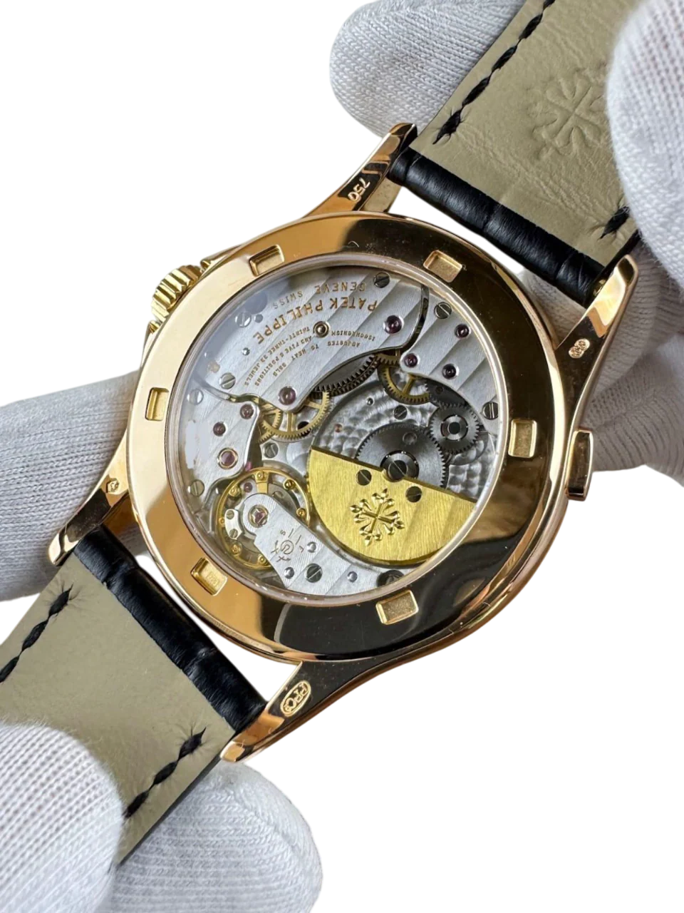 Patek Philippe Complications World Time 18K Yellow Gold Men's Watch - Image 9