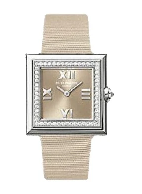 Patek Philippe Gondolo 18K White Gold & Diamonds Lady`s Watch