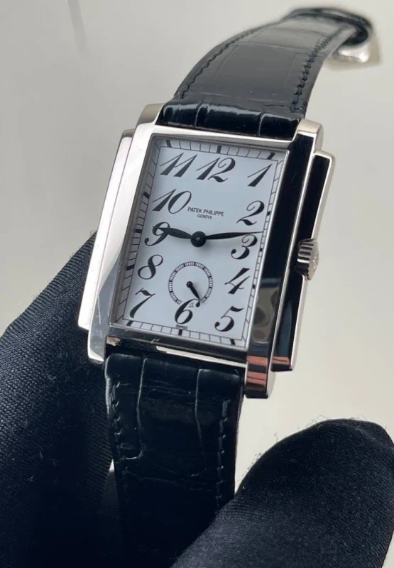 Patek Philippe Gondolo 18K White Gold Men's Watch - Image 6
