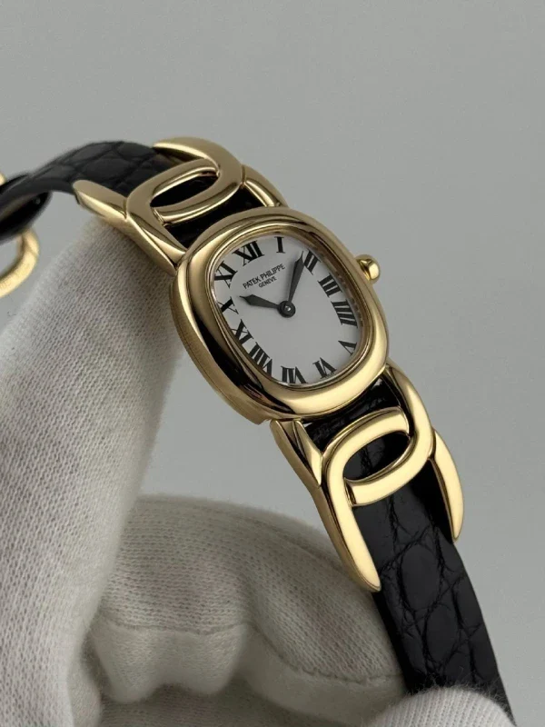 Patek Philippe Golden Ellipse 18K Yellow Gold  Lady's Watch - Image 5
