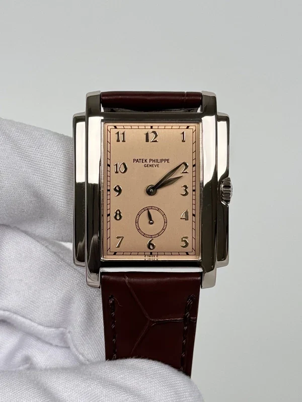 Patek Philippe Gondolo 18K White Gold Men's Watch - Image 4