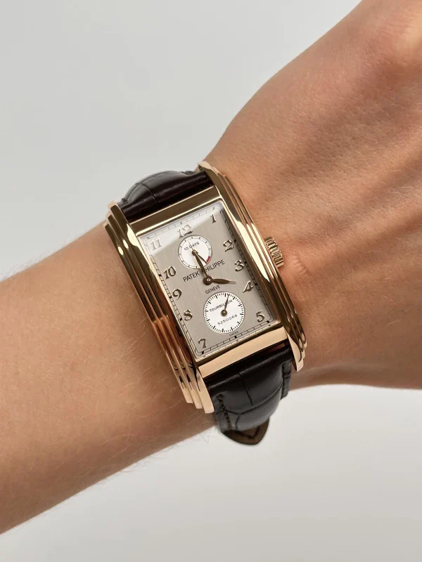 Patek Philippe Grand Complications 10 Day Tourbillon 18K Rose Gold Men's Watch - Image 6